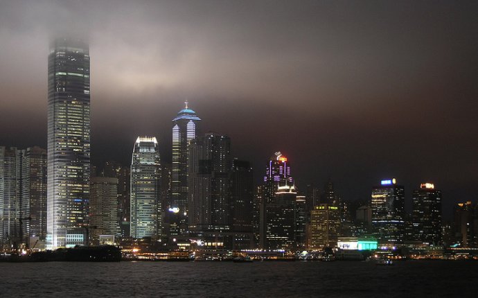 Hongkong at night (1